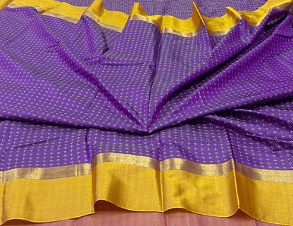 Plus Art Silk Saree with Blouse – Elegant Traditional Wear