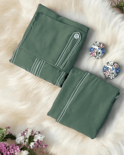 Maasa Thread Work Set – Premium Abaya & Khimar Collection