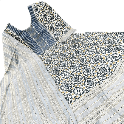 Anarkali Shawl Set – Heavy Cotton Flair Collection