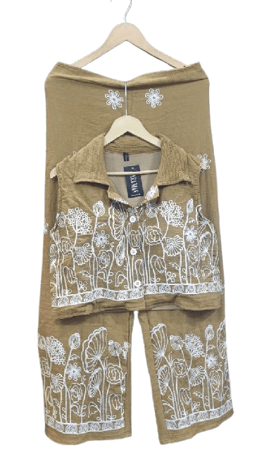 Padded Embroidery Co-ord Set – Premium Designer Collection
