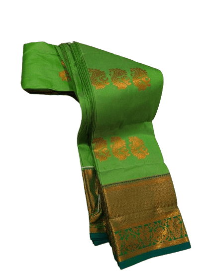 Arani Special Tana Soft Silk Saree – Grand Motif Weave with Contrast Pallu