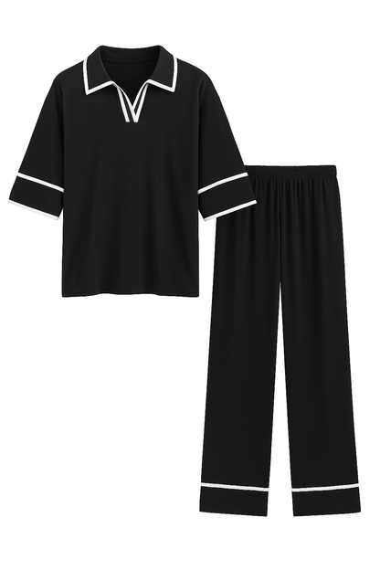 Premium Lycra Collar Cord Set – Imported Fashion Collection