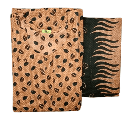 Pure Cotton Nighty with Dupatta Set – Batik Design Collection