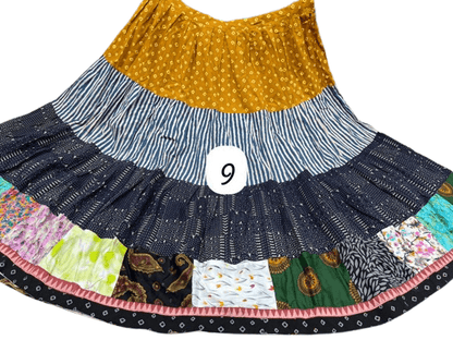 Ajrakh Elegance Skirt – 5 Meter Full Flair Collection