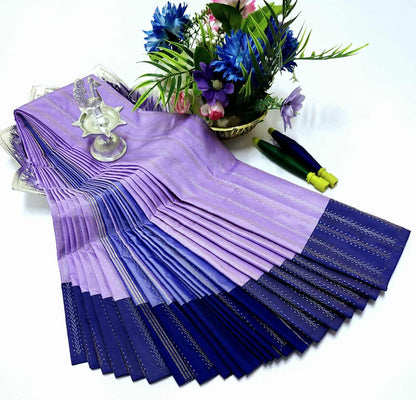 Grand Soft Silk Saree with Zari Pallu – Wedding & Party Wear