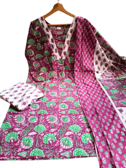 Kurti Pant Duptta Set