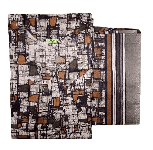Pure Cotton Nighty with Dupatta Set – Batik Design Collection