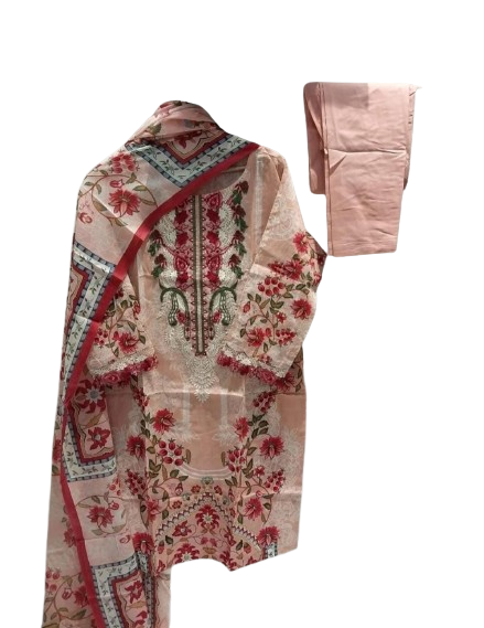 Sapphire Jazmin Lawn Suit with Chiffon Dupatta