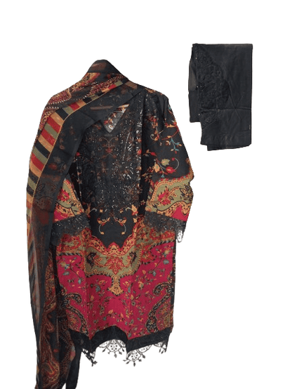 Sapphire Jazmin Lawn Suit with Chiffon Dupatta