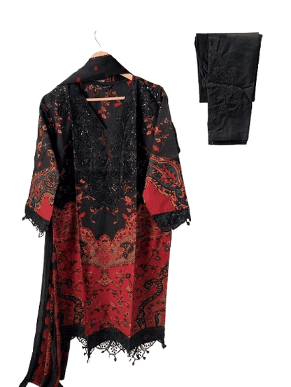 Sapphire Jazmin Lawn Suit with Chiffon Dupatta