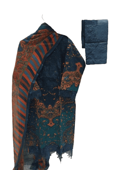 Sapphire Jazmin Lawn Suit with Chiffon Dupatta