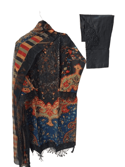 Sapphire Jazmin Lawn Suit with Chiffon Dupatta