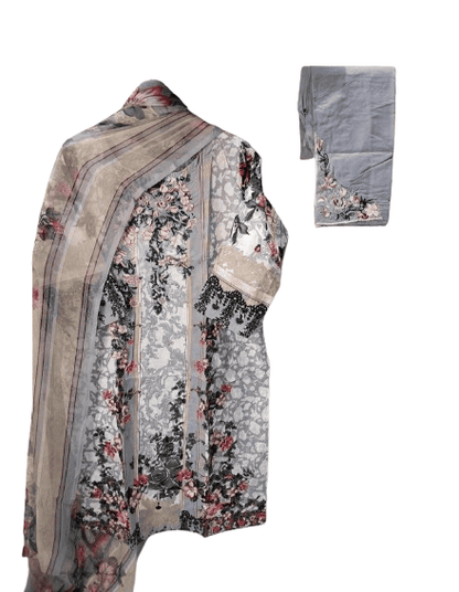 Sapphire Jazmin Lawn Suit with Chiffon Dupatta