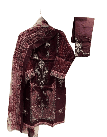 Sapphire Jazmin Lawn Suit with Chiffon Dupatta
