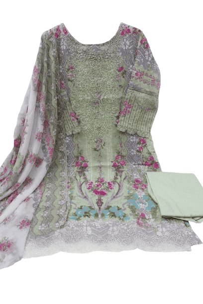Sapphire Jazmin Lawn Suit with Chiffon Dupatta