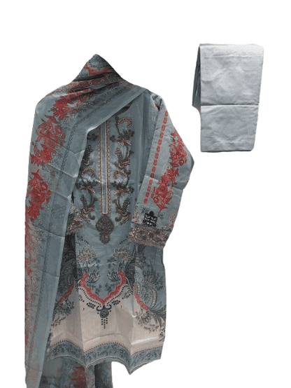 Sapphire Jazmin Lawn Suit with Chiffon Dupatta