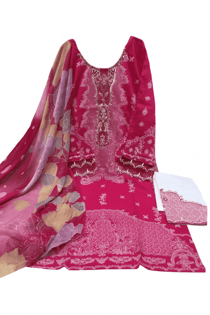 Sapphire Jazmin Lawn Suit with Chiffon Dupatta
