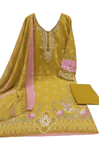 Sapphire Jazmin Lawn Suit with Chiffon Dupatta