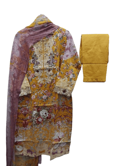 Sapphire Jazmin Lawn Suit with Chiffon Dupatta