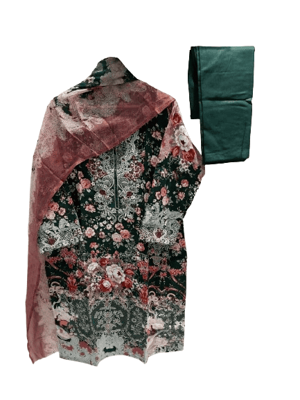 Sapphire Jazmin Lawn Suit with Chiffon Dupatta