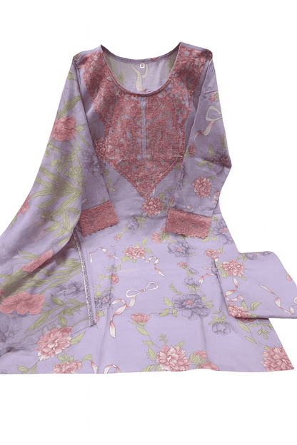 Sapphire Jazmin Lawn Suit with Chiffon Dupatta
