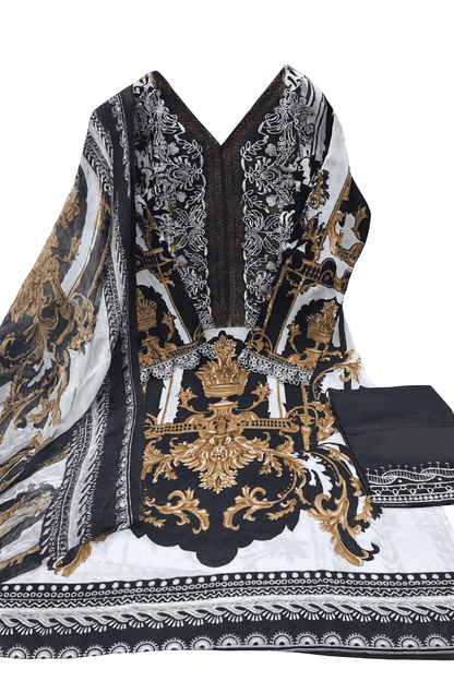 Sapphire Jazmin Lawn Suit with Chiffon Dupatta